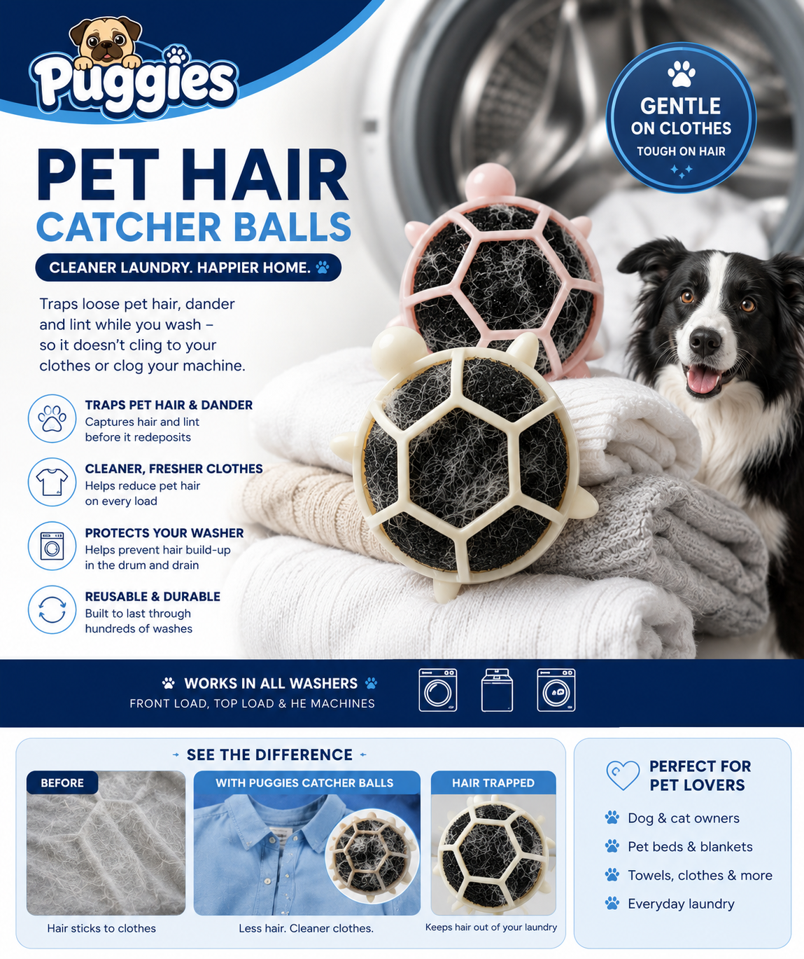 Laundry Pet Hair Catcher
