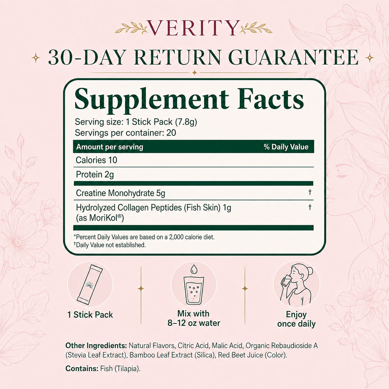 Creatine & Collagen Stick Packs