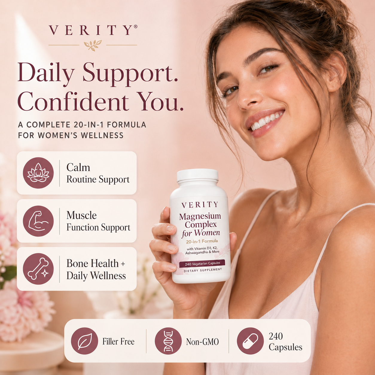 Verity™ Magnesium Complex for Women