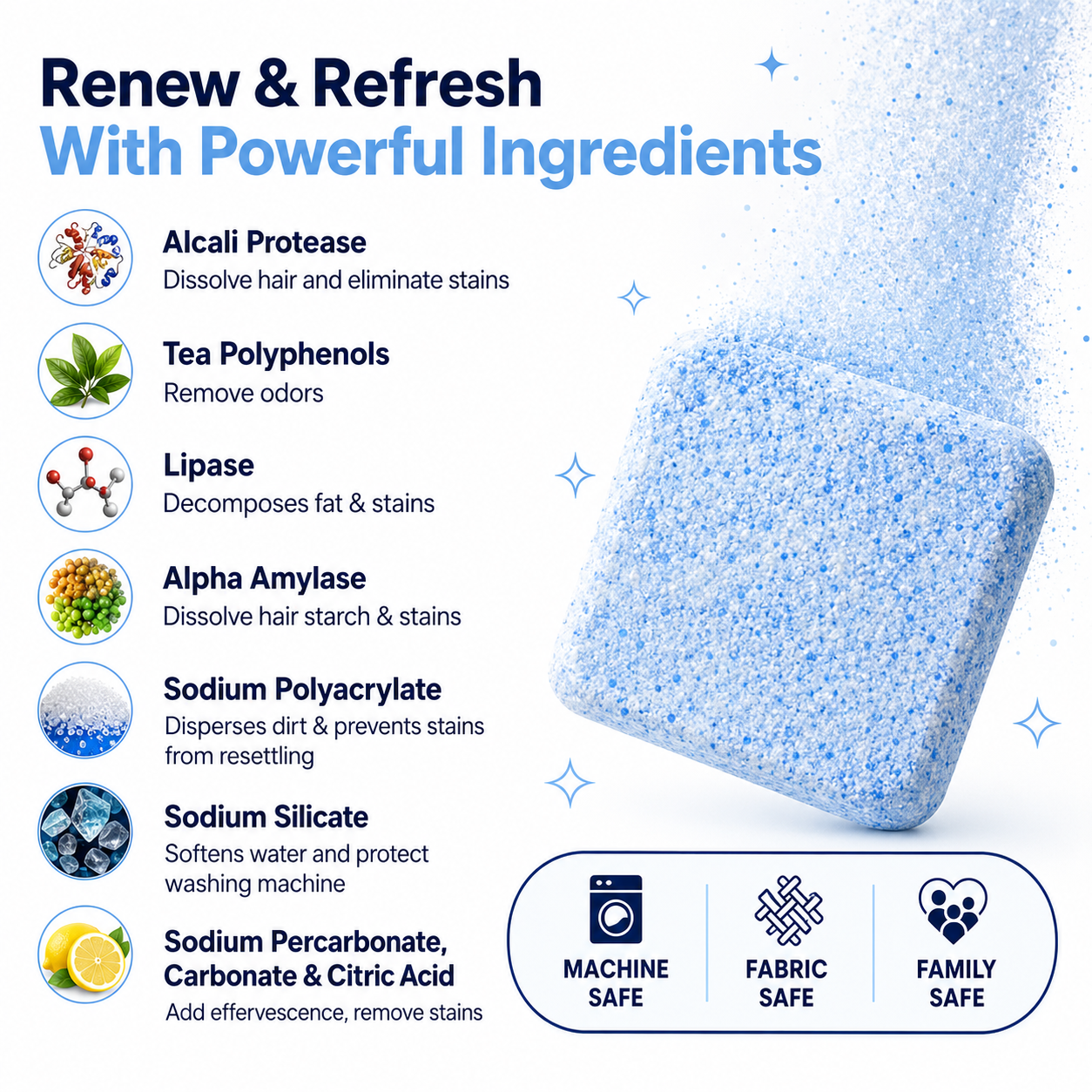 Puggies™ Washing Machine Cleaner Pro For Pet Households