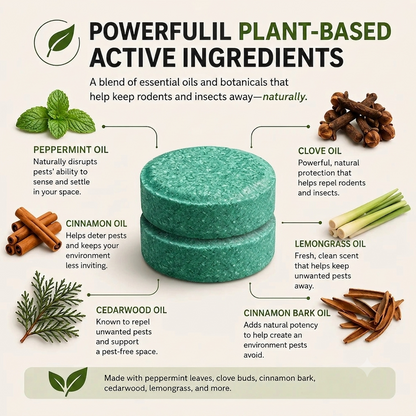 RodentShield™ Pro Natural Pest Repellent Blocks