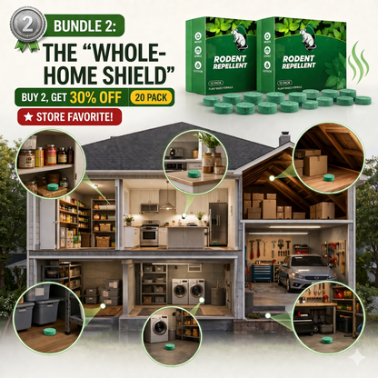 RodentShield™ Pro Natural Pest Repellent Blocks