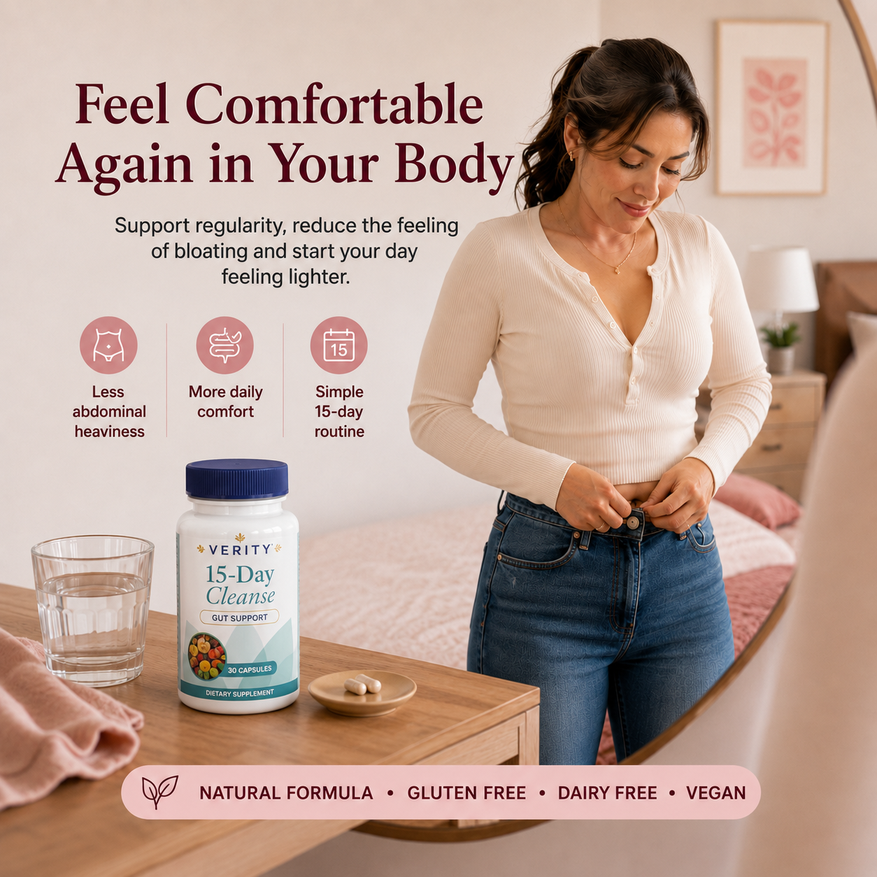 VERITY™ 15-Day Gut Cleanse | Natural Digestive Support