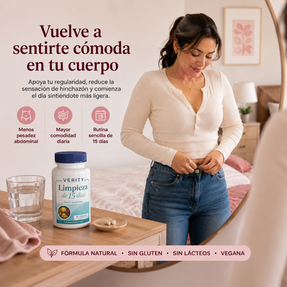VERITY™ Limpieza Intestinal de 15 Días | Apoyo Digestivo Natural