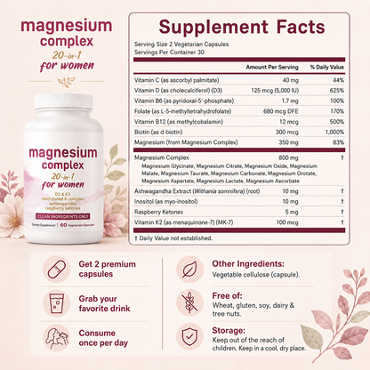 Verity™ Magnesium Complex for Women