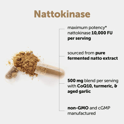 Verity HeartFlow Nattokinase 10,000 FU Complex