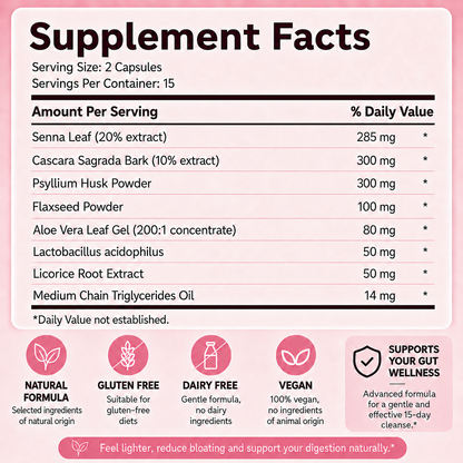 VERITY™ 15-Day Gut Cleanse | Natural Digestive Support