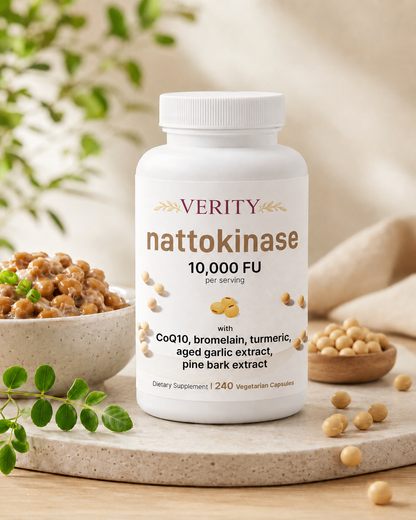 Verity HeartFlow Nattokinase 10,000 FU Complex